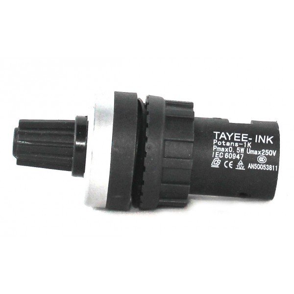 1K-22mm - TEK TURLU POTANSİYOMETRE