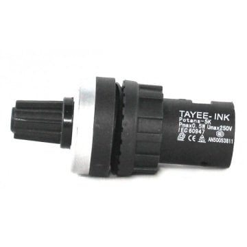 5K-22mm - TEK TURLU POTANSİYOMETRE
