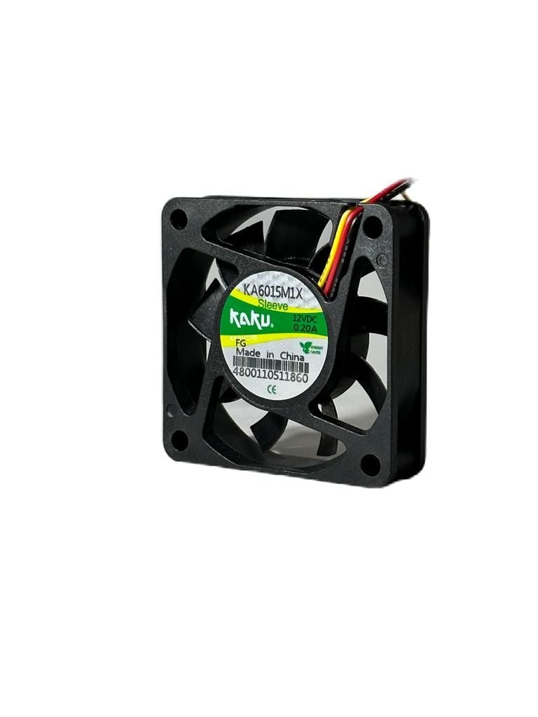 60X60X15MM 12VDC-0,20A Fan