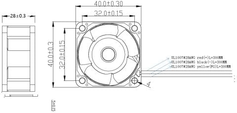 40X40X28MM-24VDC-0.17A