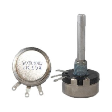 1K-KISA MİLLİ METAL TEK TURLU POTANSİYOMETRE