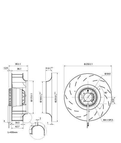 Q250-220VAC