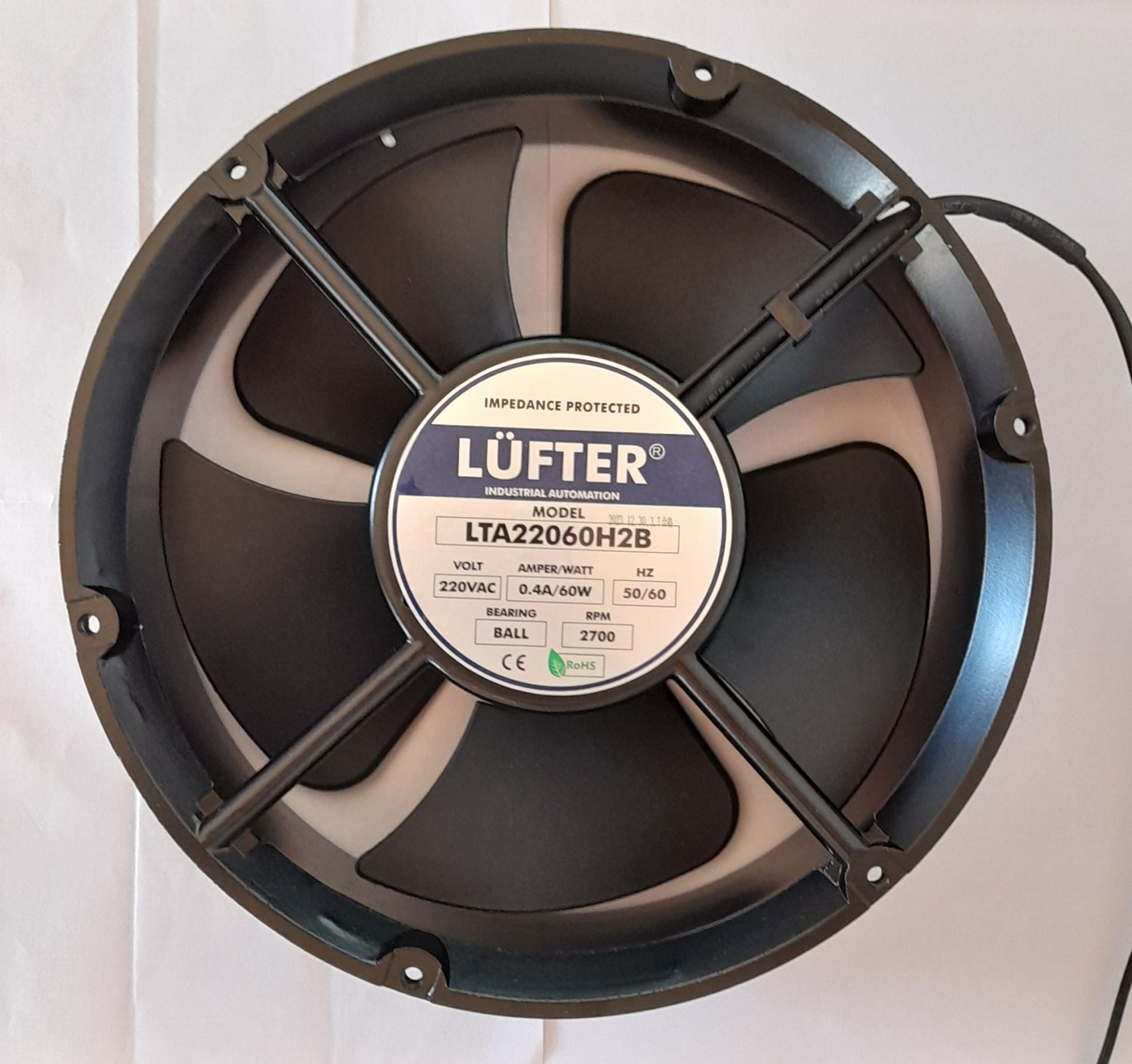 LÜFTER-LTA22060H2B 220x220x60mm 220VAC Fan