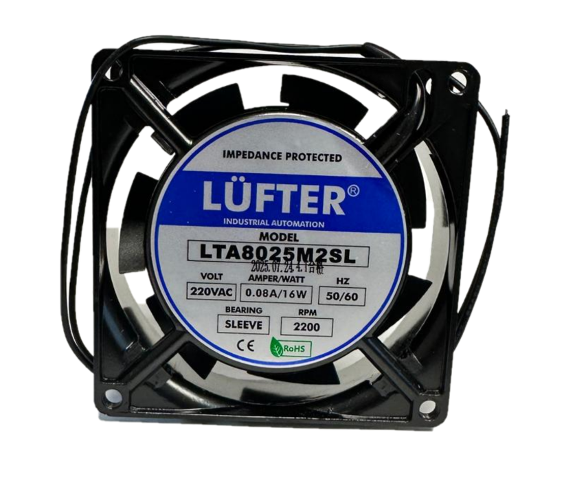Lüfter-LTA8025M2S 80X80X25MM-220VAC Metal Kasa Fan