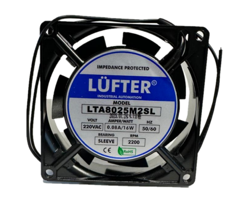 Lüfter-LTA8025M2S 80X80X25MM-220VAC Metal Kasa Fan