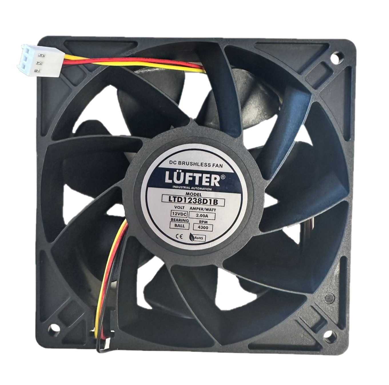 120X120X38MM-12VDC-2A