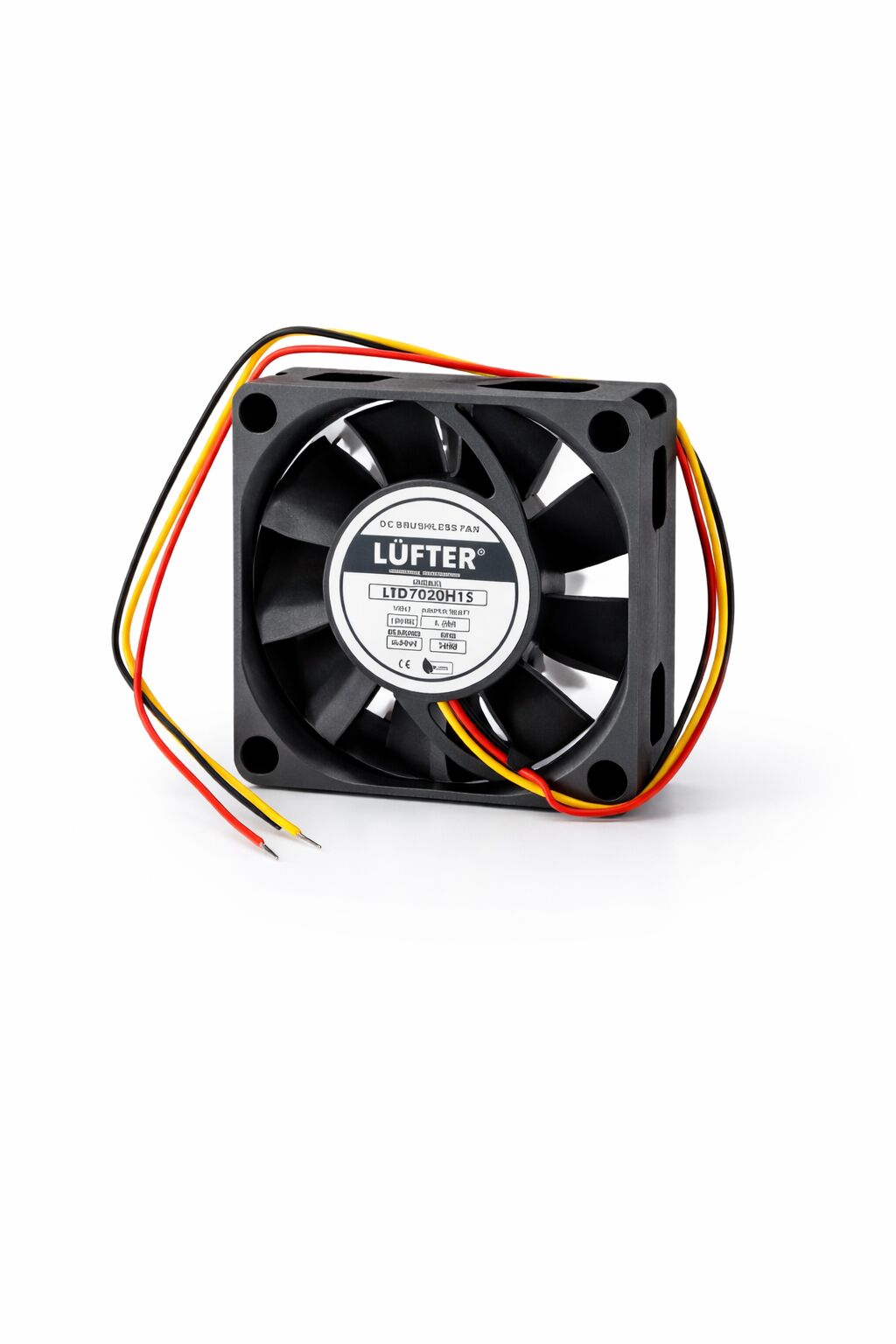 70X70X20MM-12VDC-0.25A