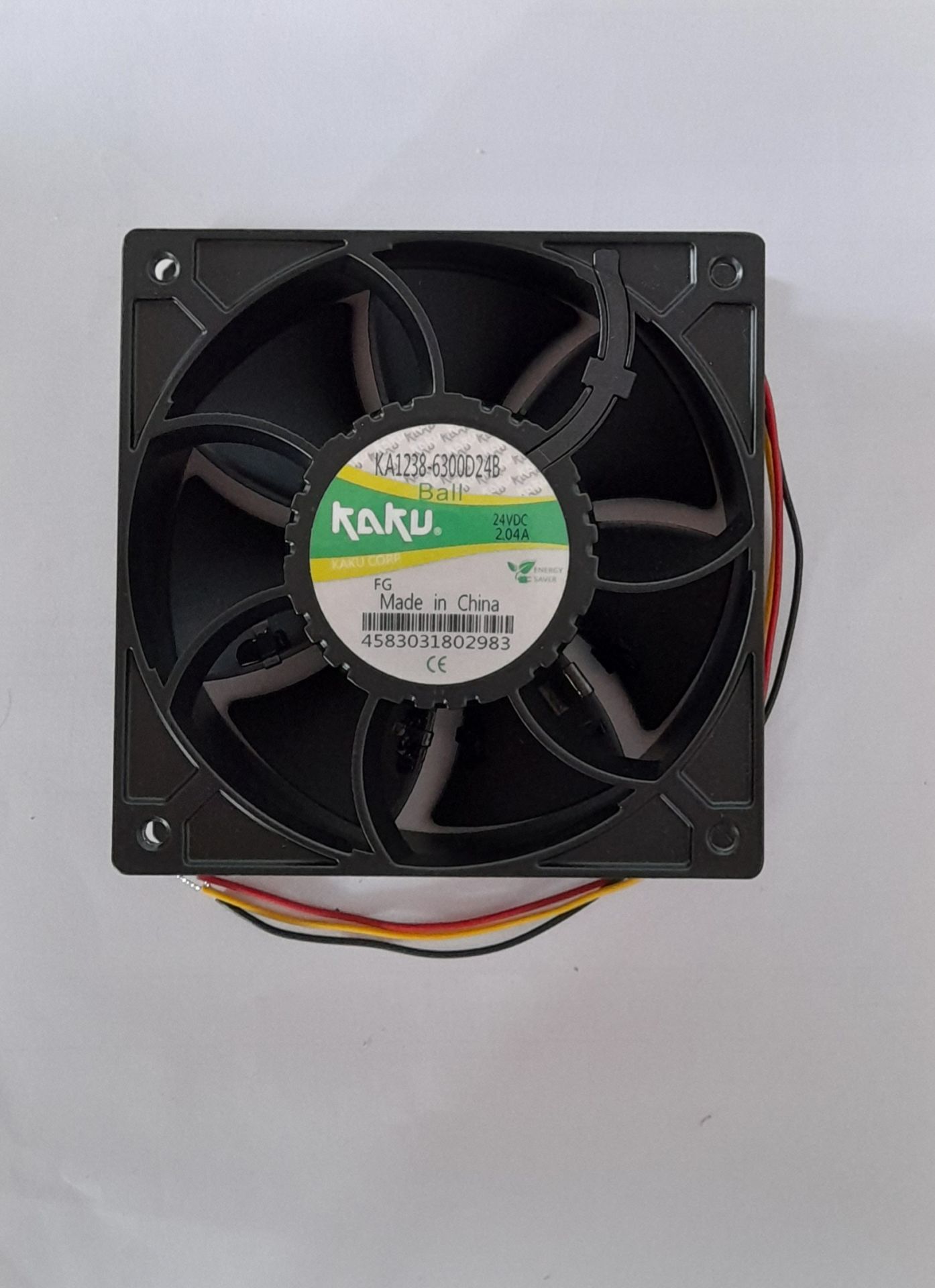 120X120X38MM-24VDC-2.04A RULMANLI KARE FAN