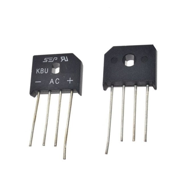 KBU 1010 (10A 1000V KALIN TARAK TİPİ) - Monofaze Köprü Diyot