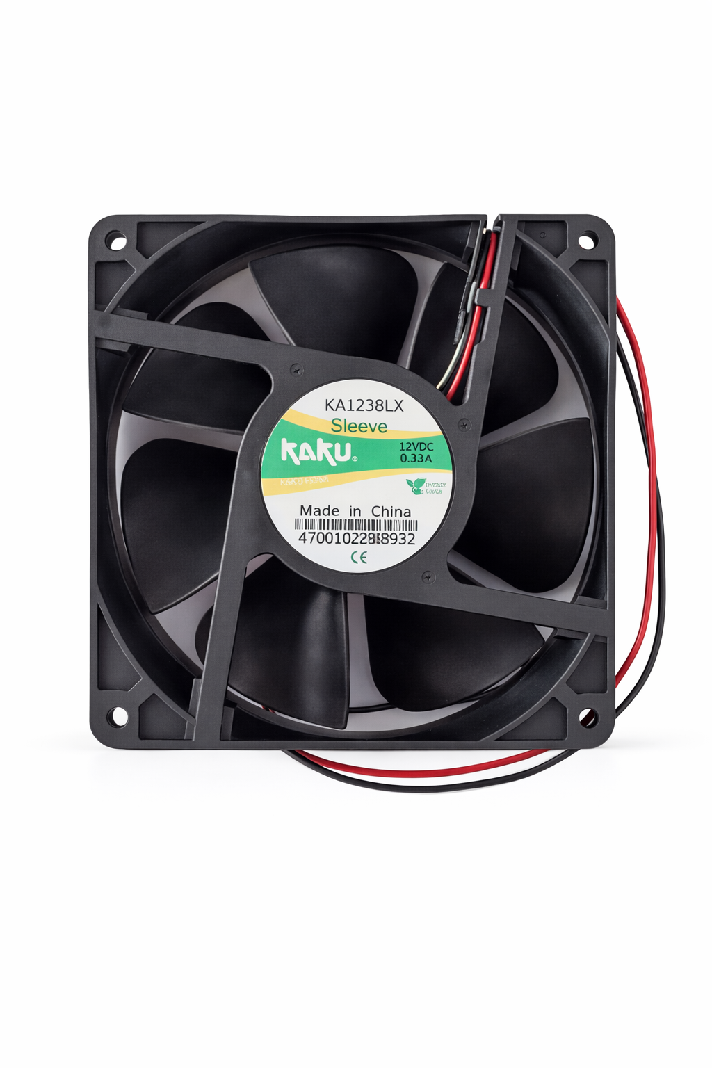 KAKU 120X120X38MM-12VDC-0.33A Fan
