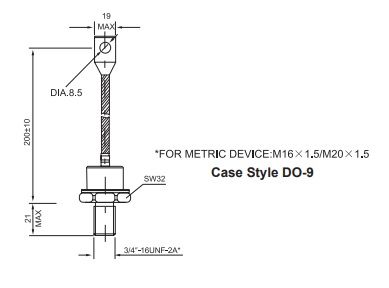 300A 1800V ANOT - Kamçılı Diyot 300UF