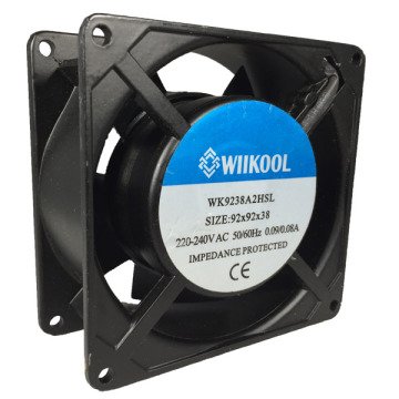 92X92X38MM 220V AC 0,08A KARE FAN