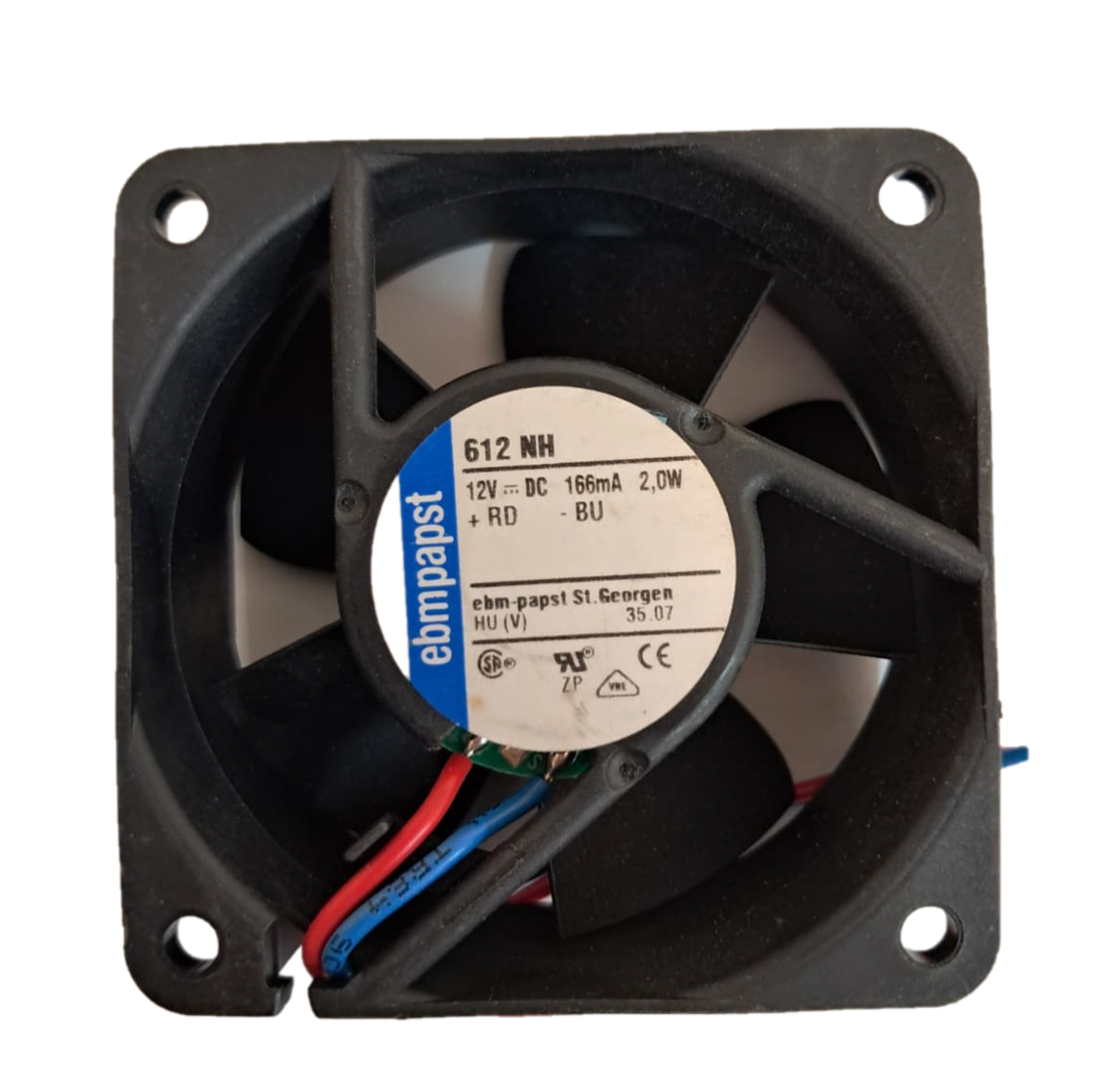 EBMPAPST 612NH 12VDC FAN