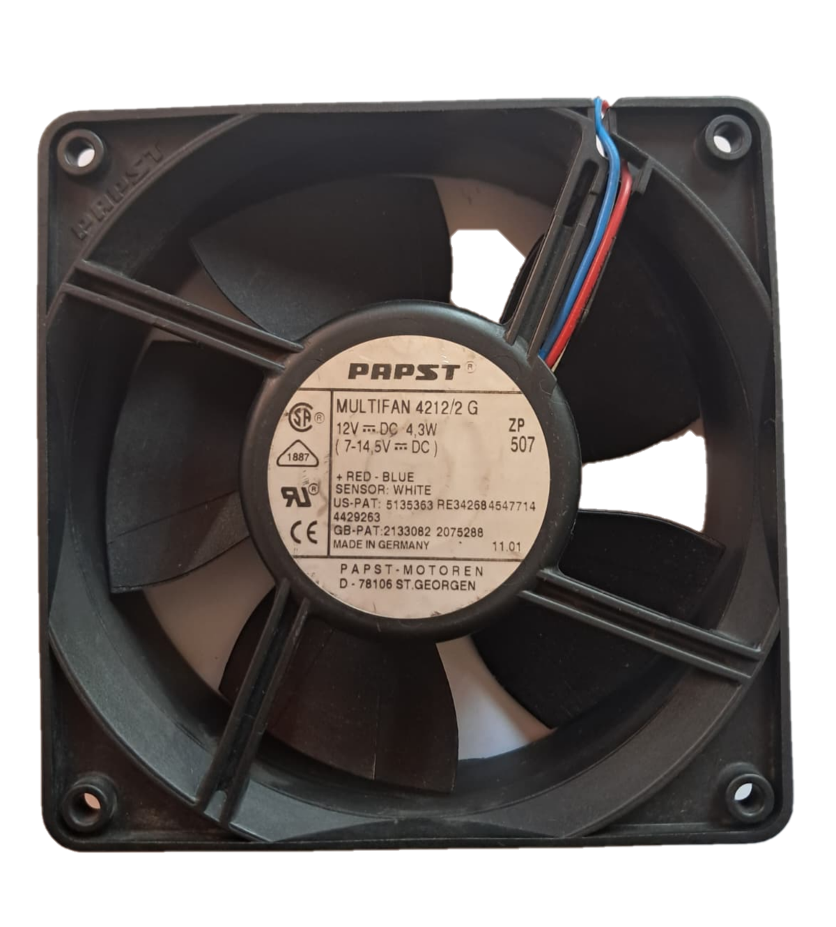 PAPST 4112/2G 12VDC FAN