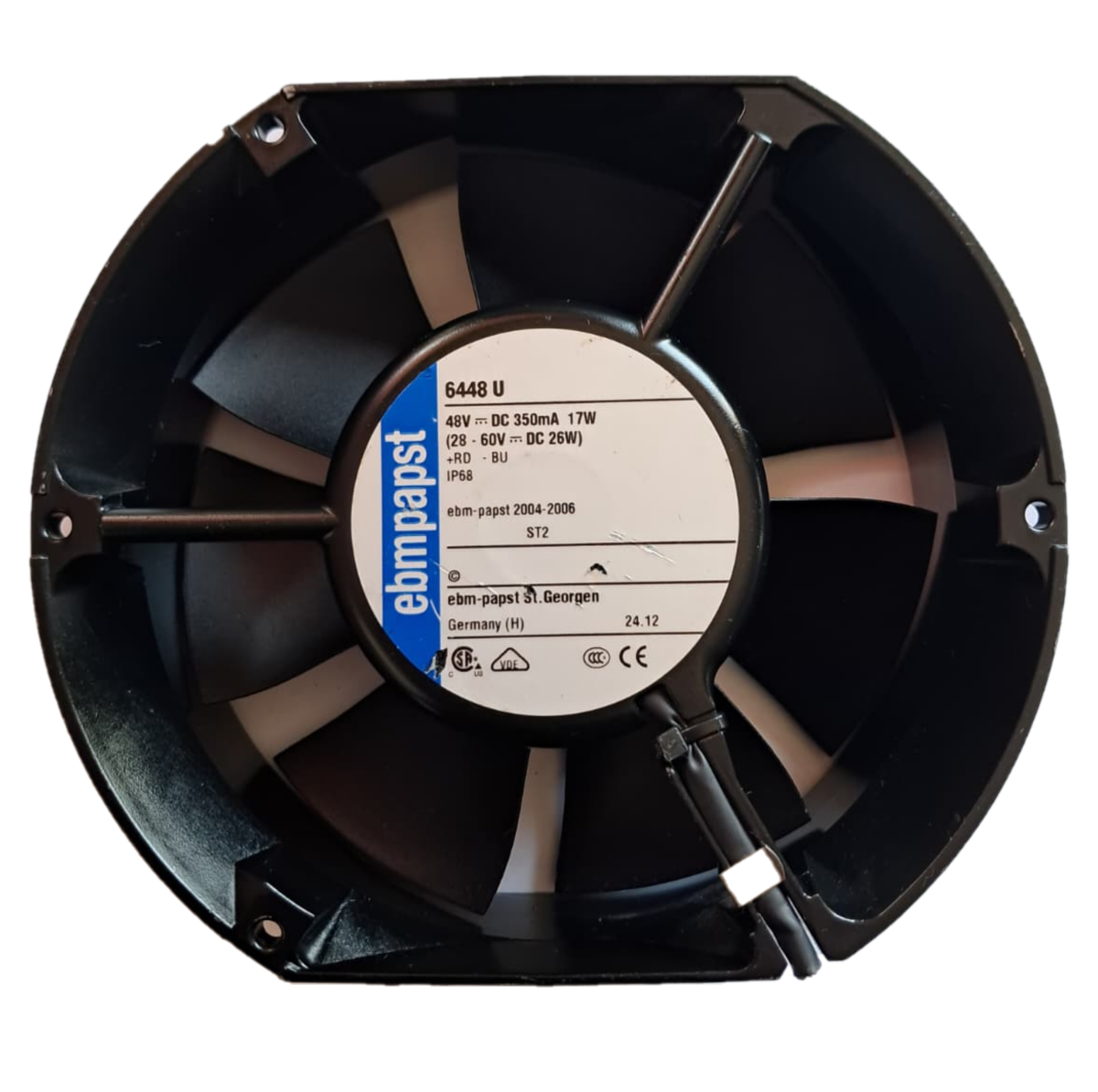 EBMPAPST 6448U 48VDC FAN