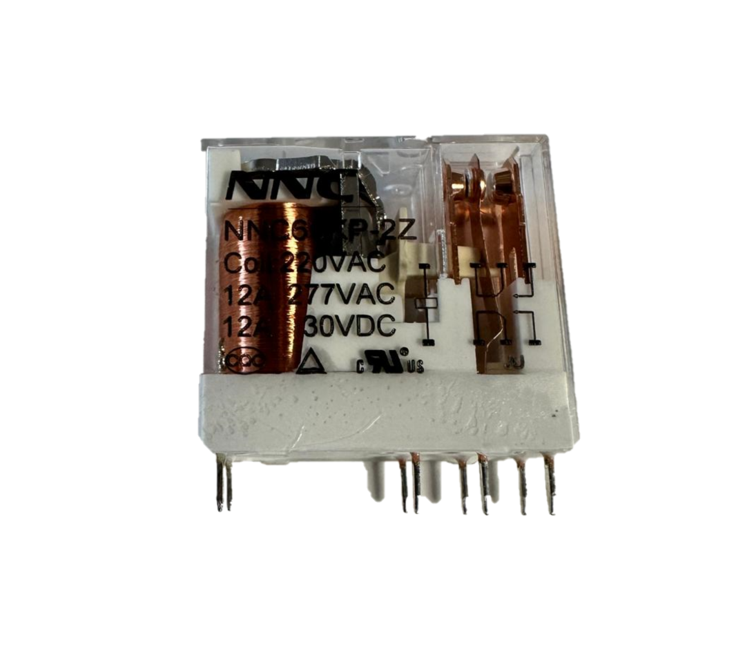 220VAC Röle 2 Kontak 12A | NNC69KP-2Z Finder 40.52 Muadil Röle