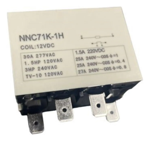NNC71K-1H-12DC KOMBİ RÖLESİ