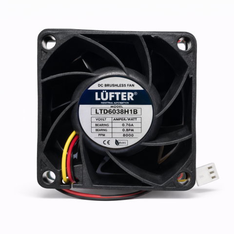 60x60x38MM-12VDC-0.70A