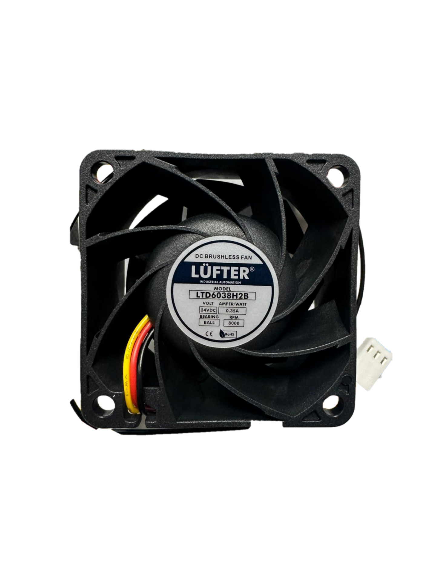 60x60x38MM-24VDC-0.35A