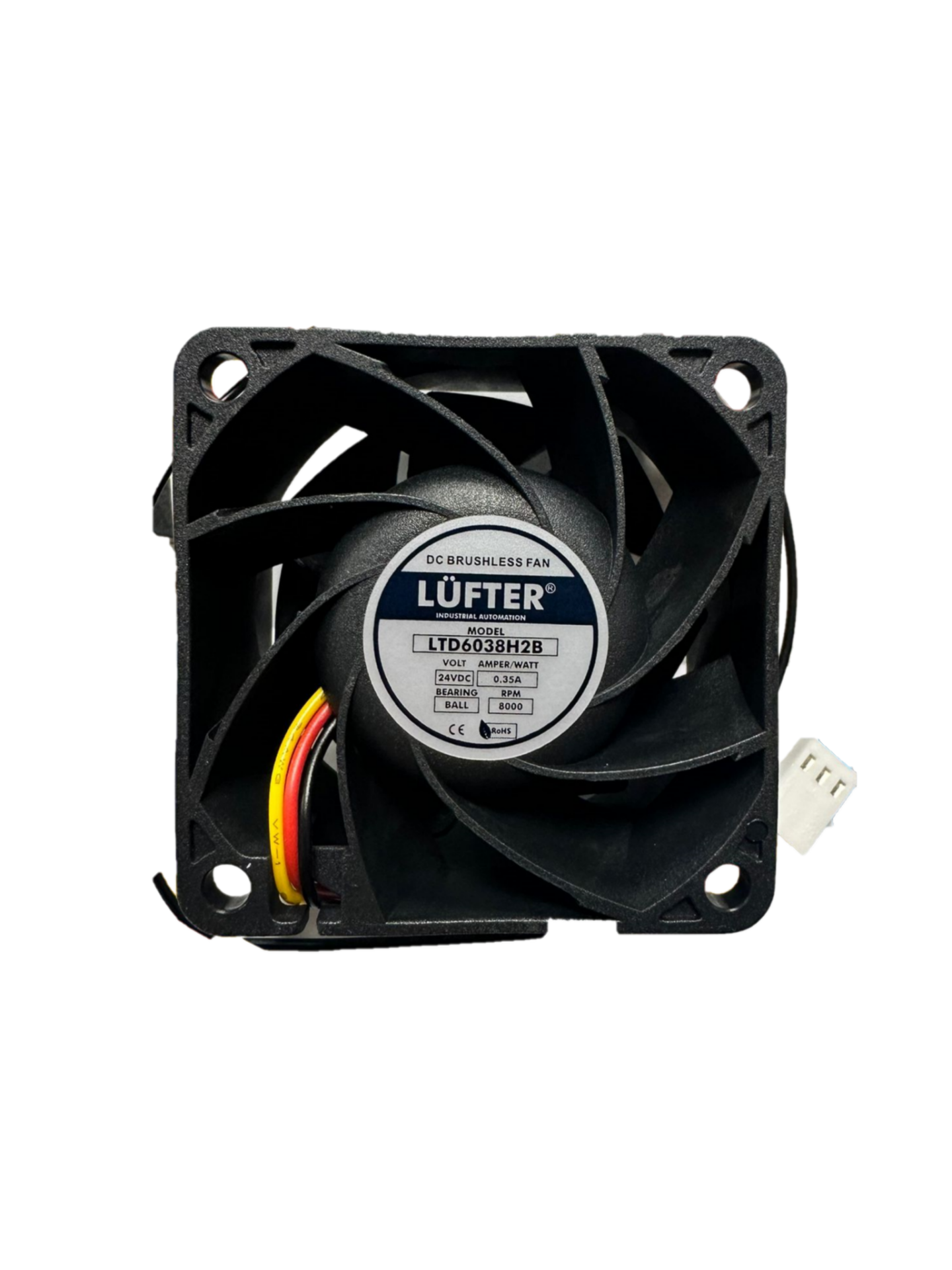 60x60x38MM-24VDC-0.35A