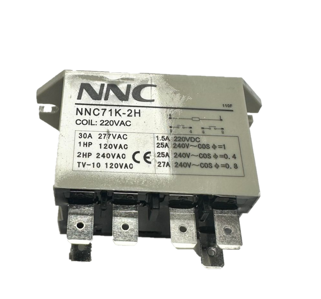NNC71K-2H-24VDC Röle | 24VDC 2 Kontaklı Röle