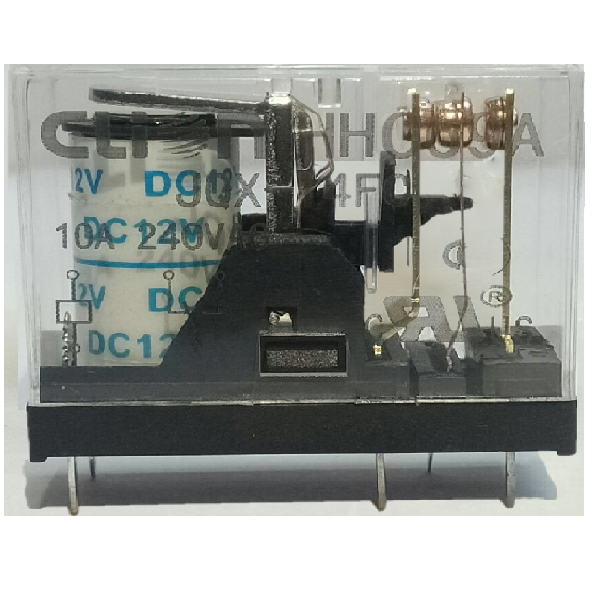 TEK KONTAK PCB RÖLE 12VDC -5PİN