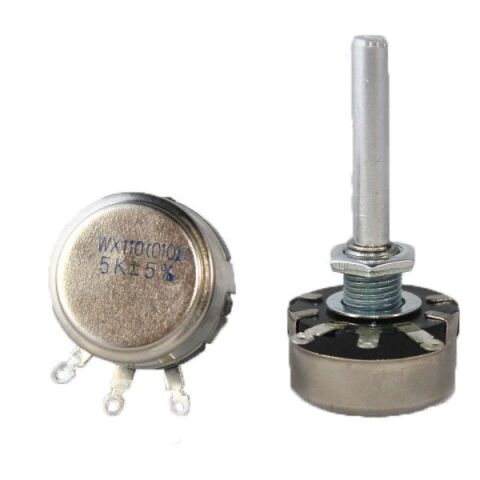 5K-KISA MİLLİ METAL TEK TURLU POTANSİYOMETRE