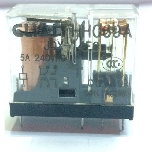 ÇİFT KONTAK PCB RÖLE 220VAC -8PİN
