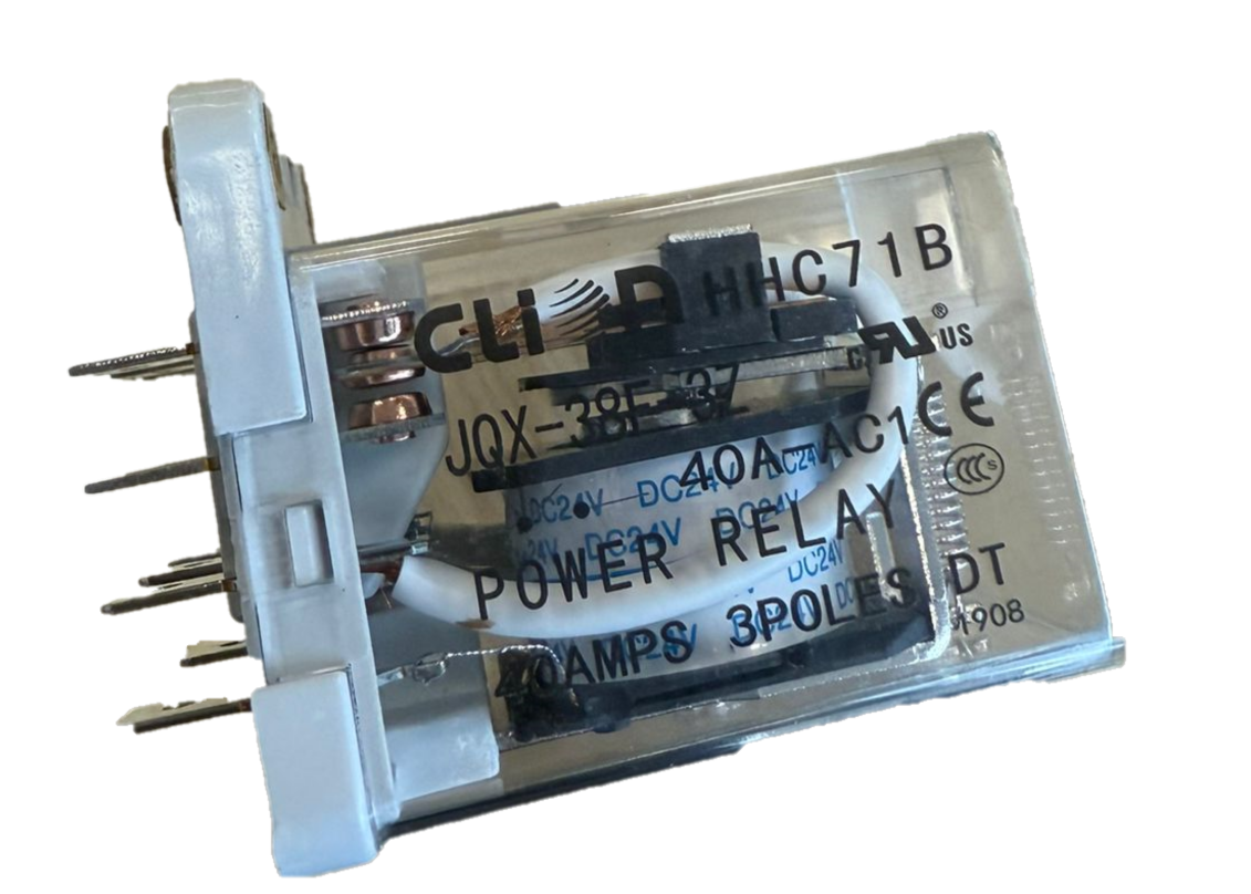 24V DC Röle 3 Kontak 40A | HHC71B-3Z JQX-38F Güç Rölesi