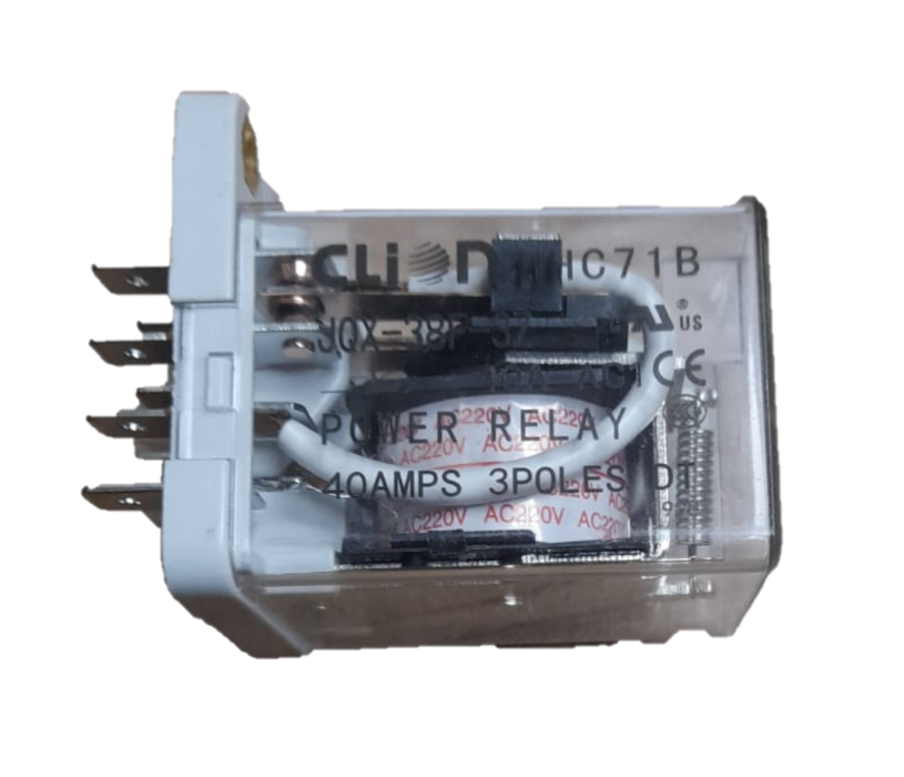 HHC71B-3Z-220AC Röle (JQX-38F) | 220VAC 3 Kontaklı Röle