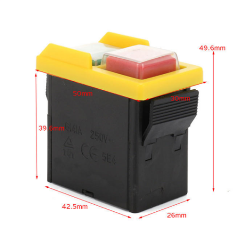 KEDU KJD 6 Şalter Switch 250 V 4 Pin