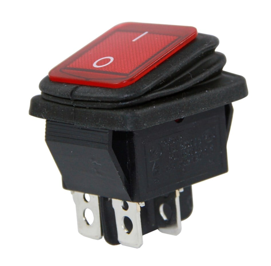 IC-104W Geniş Körüklü Işıklı Anahtar ON-OFF