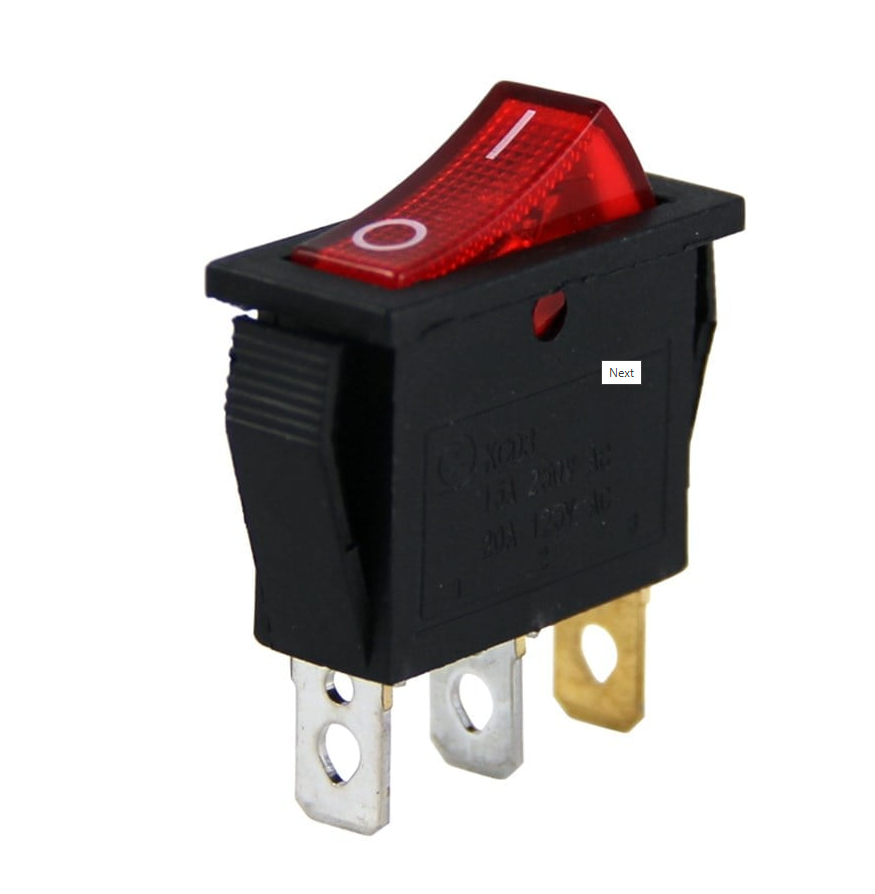 IC-113 Dar Işıklı Anahtar ON-OFF