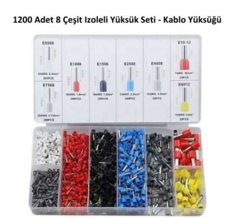 IC-274C KUTULU YÜKSÜK SETİ 1200 PARÇA