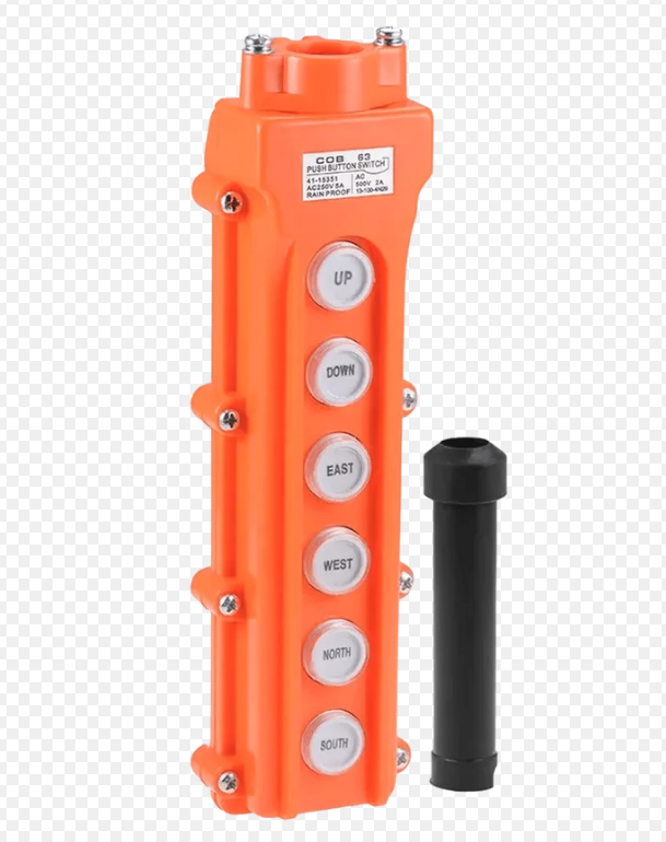 C0B-63 6'LI VİNÇ KUMANDA BUTONU 6NO