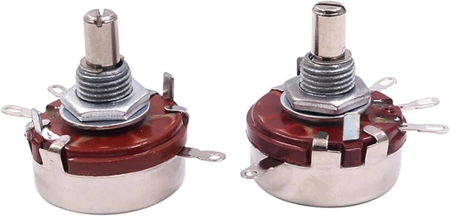 WH18-1A-B50K 50K 2W Tek Turlu Lineer Potansiyometre