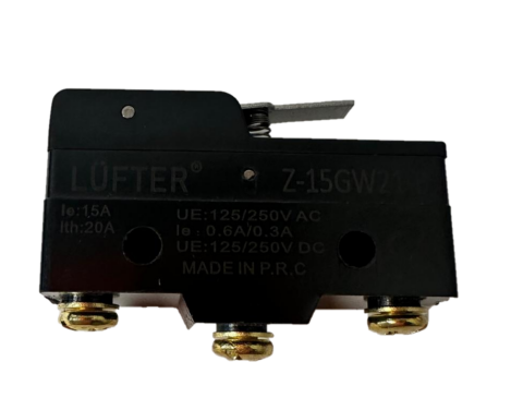 Z-15GW21-B Micro Switch 3-Pin – Kısa Palet Limit Switch