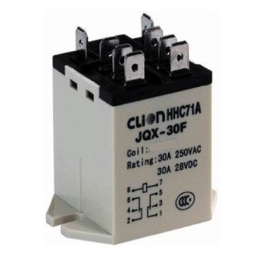 HHC71A-2C-220AC Röle (JQX-30F) | 220VAC 2 Kontaklı Röle