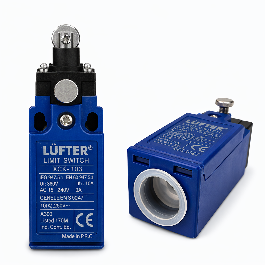 LÜFTER XCK-103 Limit Switch Metal Makaralı 10A 380V LÜFTER XCK-103 Limit Switch Metal Makaralı 10A 380V