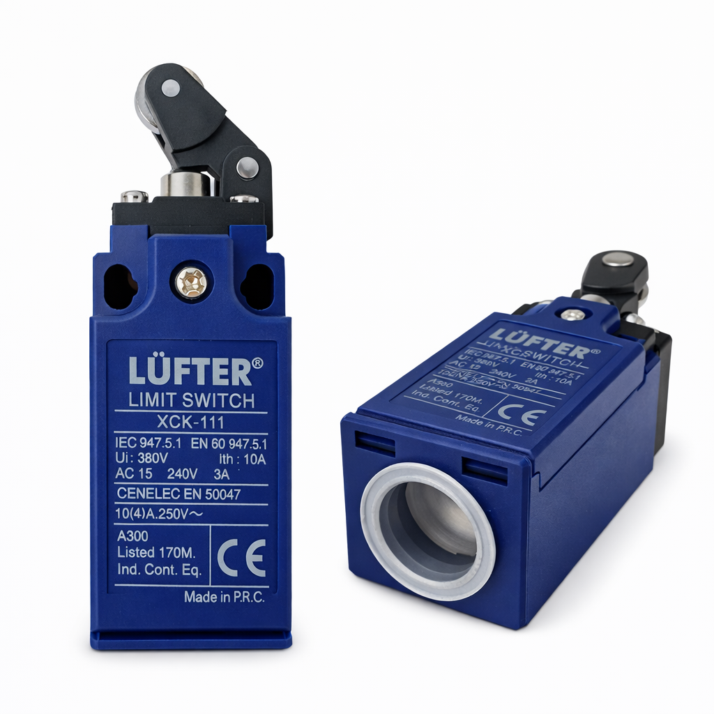 LÜFTER XCK-111 Limit Switch Plastik Gövdeli Makaralı LÜFTER XCK-111 Limit Switch Plastik Gövdeli Makaralı