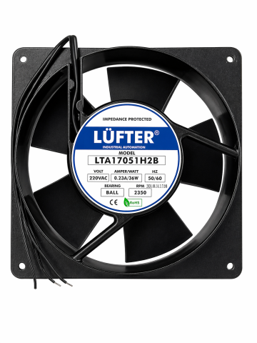 LÜFTER-LTA17051H2B 170x170x51mm 220VAC Fan BACA TİPİ