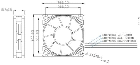 60X60X15MM-24VDC-0.15A