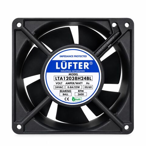 Lüfter LTA1238H24B 24VAC Rulmanlı Fan