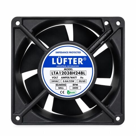 Lüfter LTA1238H24B 24VAC Rulmanlı Fan