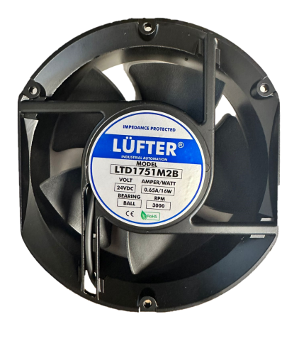 172X150X51MM 24V DC 0,60A RULMANLI FAN