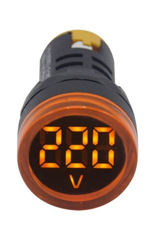 AD116-22MM Sarı LED Voltmetre 24-550V