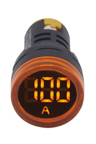 AD116-22MM Sarı LED Ampermetre 0-100A