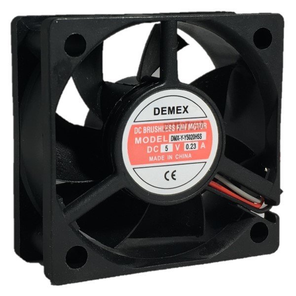 DEMEX 50X50X20MM 5V DC 0,23A KARE FAN