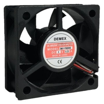 DEMEX 50X50X20MM 5V DC 0,23A  KARE FAN