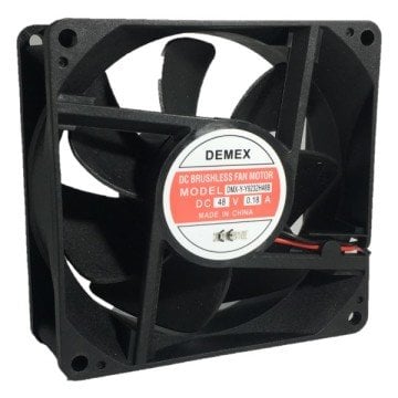 DEMEX 92X92X32MM 48V DC 0,18A  KARE FAN